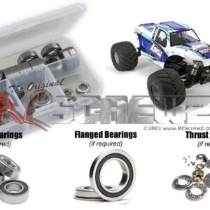 los088r - Losi 1/5th Monster Truck XL (LOS05009T) Rubber Shielded Bearing Kit