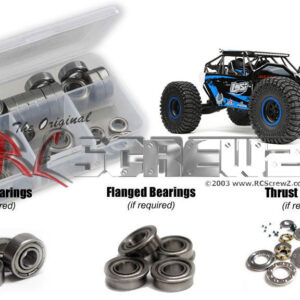 los095b - Rock Rey 4wd (LOS03009T2) Metal Shielded Bearing Kit