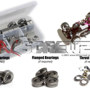 mug006b - Metal Shielded Bearing Kit Compatible With Mugen Seiki MTX-2 / Pro (#T0010)