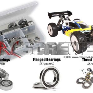 mug020r - Mugen Seiki MBX-6 ECO Rubber Shielded Bearings