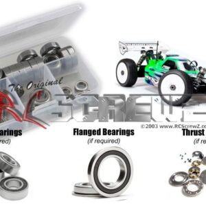 mug025r - Mugen Seiki MBX7 Eco Rubber Shielded Bearings