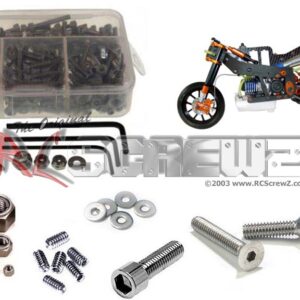 nov004 - Nouva Faor SF509 Nitro Stainless Steel Screw Kit