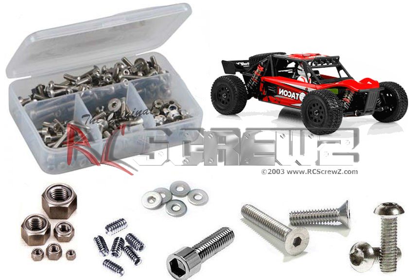 Tacon Rc nrcx002 - Exceed Tacon Calvary Desert 1/14th Stainless Screws ...