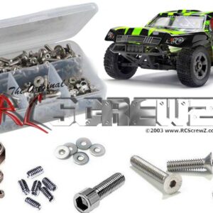 nrcx005 - Nitro RCX Iron Track Mayhem 1/8th Stainless Screw Kit
