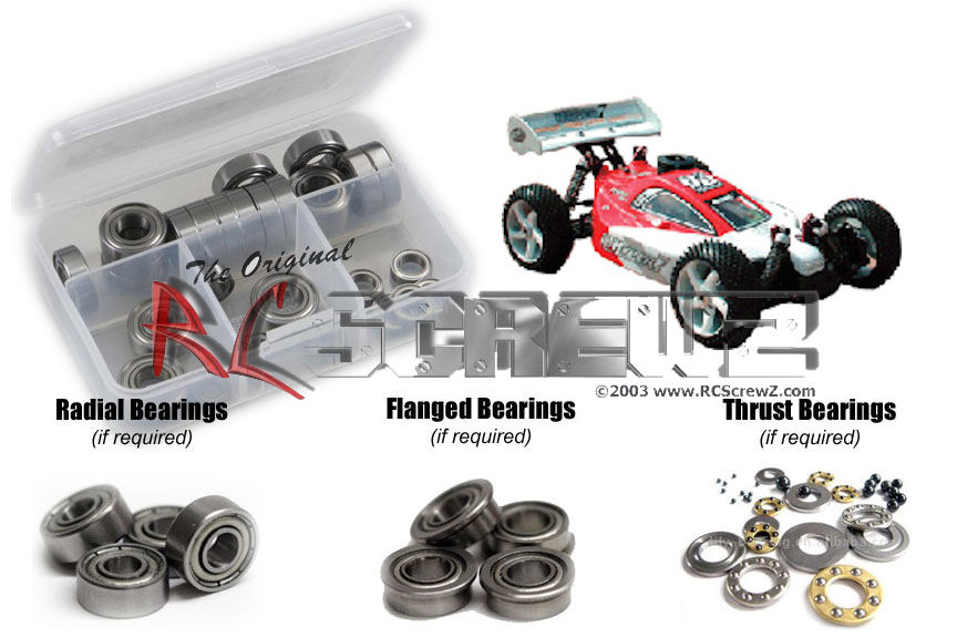 ofn003b - Ofna Hyper 7 RTR/Pro Precision Bearing Kit | RCScrewZ & Hobbies