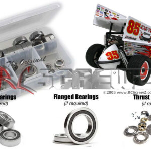 ofn079r - HaBao Hyper Sprint 1/8th Rubber Shielded Bearings