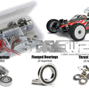 ofn080r - HaBao Hyper VSe 1/8th Rubber Shielded Bearings