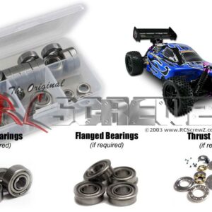 rcr025b -RedCat Racing Shockwave Nitro Metal Shielded Bearing Kit