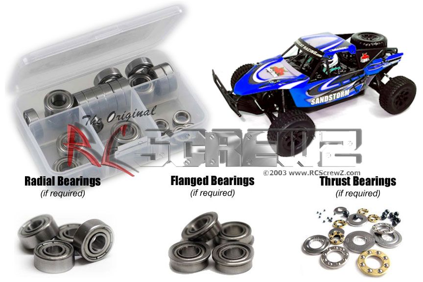 rcr046b RedCat Blackout XTE RTR Pro Metal Shielded Bearing Kit