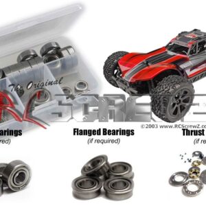 rcr048b -RedCat Blackout XBe 1/10th Metal Shielded Bearing Kit