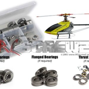 rjx001b - RJX Hurricane 50 Metal Shielded Bearings