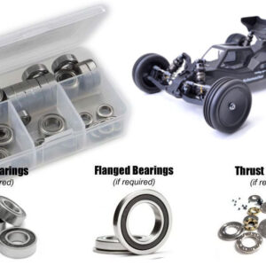 sch027r - Schumacher Cougar KR (#K139/K140) Compatible Rubber Shielded Bearing Kit
