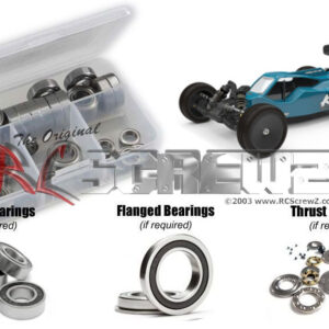 sch029r - Schumacher Cougar KD (#K171) Rubber Shielded Bearing Kit