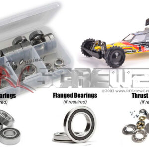 sch033r - Rubber Shielded Bearing Kit For The Schumacher Cat XLS Masami (#K172)