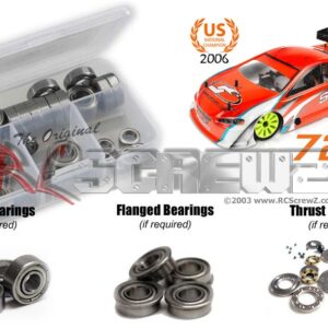 ser013b - Serpent 720 Metal Shielded Bearings