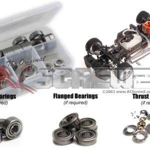 ser021b - Serpent 733 EVO 1/10th 4wd Metal Shielded Bearings