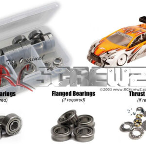 ser025b - Serpent S411 Onroad Metal Shielded Bearings