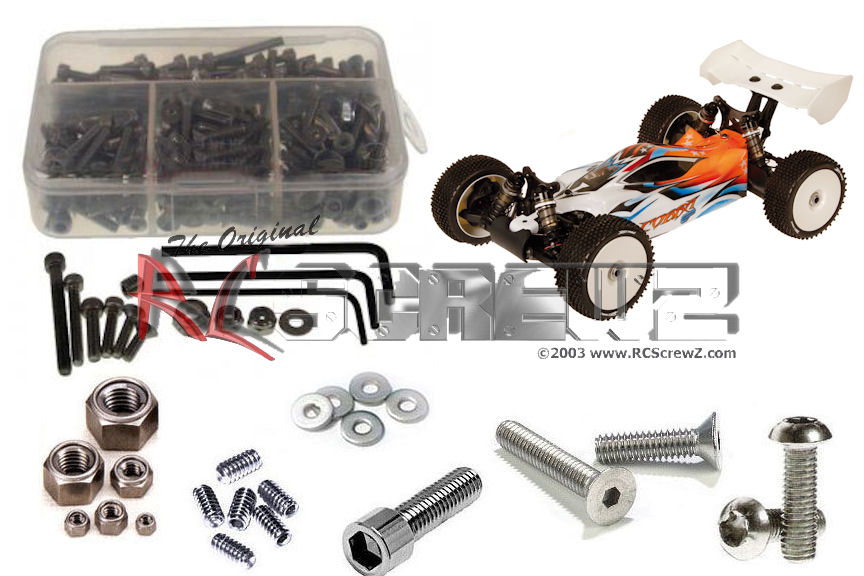 ser029 Serpent 811 BE 18th Buggy ( 600004) Stainless Steel Screw Kit