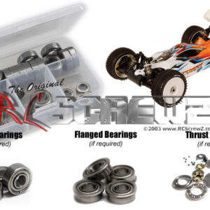 ser029b - Serpent 811 BE 1/8th Buggy (#600004) Metal Shielded Bearing Kit