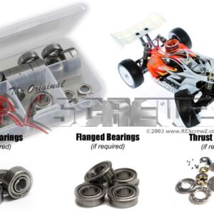 ser036b - Serpent Cobra-B TE 1/8th ad Precision Bearing Kit