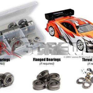 ser040b - Serpent 748 Nitro 1/10th Metal Shielded Bearings