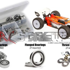 ser047r - Serpent Cobra-E Truggy Rubber Shielded Bearings