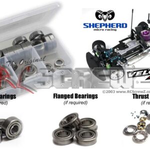 shp003b - Shepard Racing Velox V10 Precision Bearing Kit