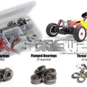 swz001b - SWORKz S104 EK-1 4wd (#910015) Compatible Metal Shielded Bearing Kit