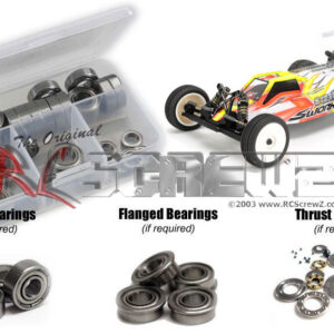 swz008b - SWORKz S12-1M 2wd 1/10th (#910017) Metal Shielded Bearing Kit