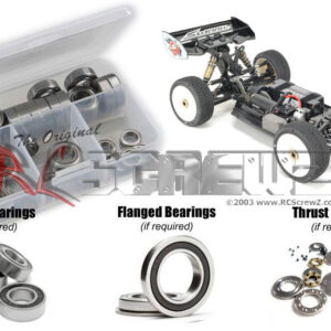 swz012r - SWorkZ S35-3e 1/8th (#910027) Rubber Shielded Bearings