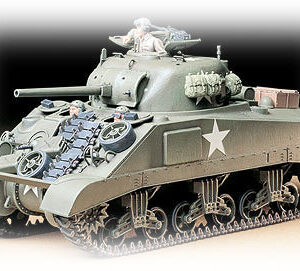 tam088 - Tamiya Sherman M4 Tank (Vintage Series) Stainless Steel
