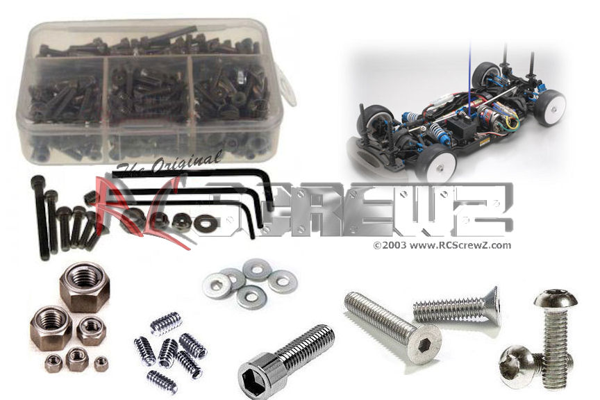 tam113 - Tamiya TA05 MS Stainless Steel Screw Kit | RCScrewZ & Hobbies