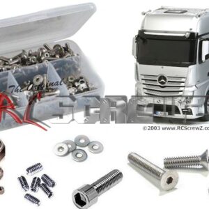 tam173 - Tamiya Mercedes-Benz Actros 1/14th Stainless Screw Kit