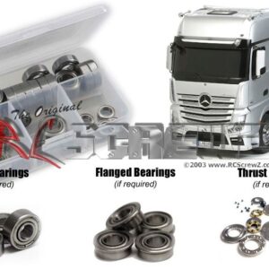 tam173b - Tamiya Mercedes Actros 1/14th Metal Shielded Bearing Kit