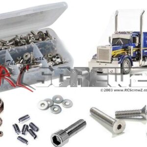 tam174 - Tamiya Grand Hauler 1/14th (#56344) Stainless Screw Kit