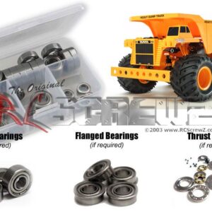 tam182b - Tamiya Heavy Dump Truck Metal Shielded Bearings
