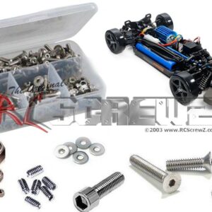 tam183 - Tamiya TT-02D Type "S" (#47301) Stainless Screw Kit