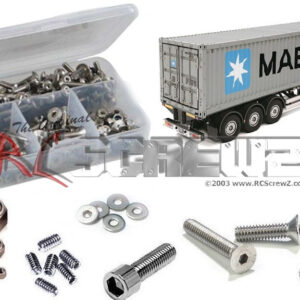 tam191 - Tamiya Container Maersk Trailer Stainless Screw Kit