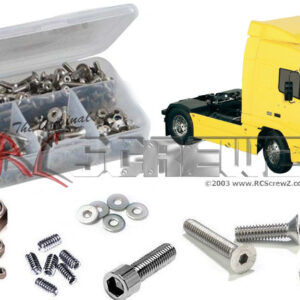 tam194 - Tamiya Volvo FH12 Globe 420 (#56312) Stainless Screw Kit