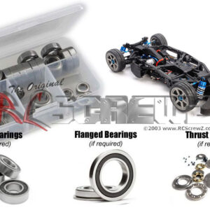 tam208r - Tamiya TA07 Pro (#58636) Rubber Shielded Bearing Kit