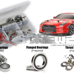tam213r - Tamiya Motul GT-R Series Rubber Shielded Bearings