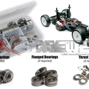 tam214b - Tamiya F103 GT (#58367) Metal Shielded Bearing Kit