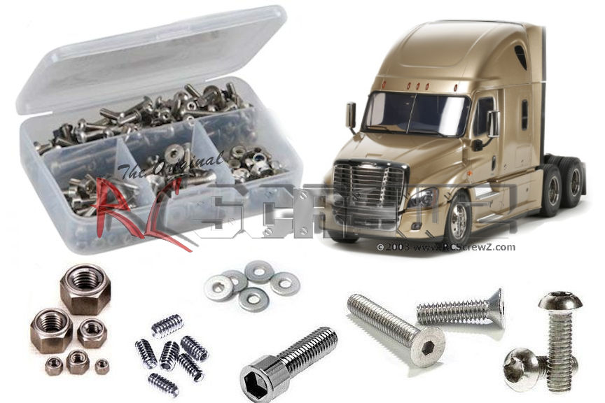 tam216 Tamiya Cascadia Evo 1/14th (56340) Stainless Screw Kit