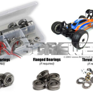 tek001b - Tekno RC EB48 1/8th (#TKR5000) Metal Shielded Bearing Kit