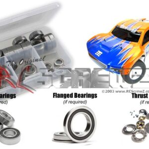 tek002r - Tekno RC SCT410 Rubber Shielded Bearings