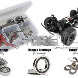 tek008r - Tekno RC SCT410.3 4wd (#TKR5507) Compatible Rubber Shielded Bearing Kit