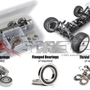 tek011r - Rubber Shielded Bearing Kit For The Tekno ET48.3 Truggy 1/8th (#TKR5602)