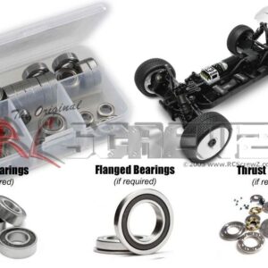 tek012r - Tekno RC EB48.3 Buggy (#TRK5005)  Rubber Shielded Bearing Kit