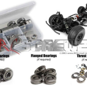 tek014b - Tekno RC SCT 410.2 (TKR9500) Compatible Metal Shielded Bearing Kit