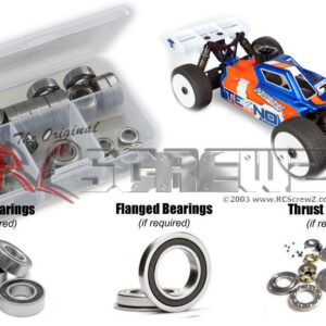 tek016r - Tekno NB48.4 Buggy Rubber Shielded Bearings